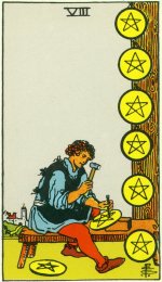 Eight of Pentacles